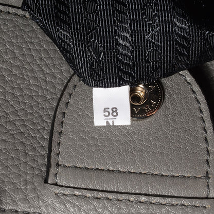 Prada Vitello Daino Shopping Tote Marmo 8 of 11