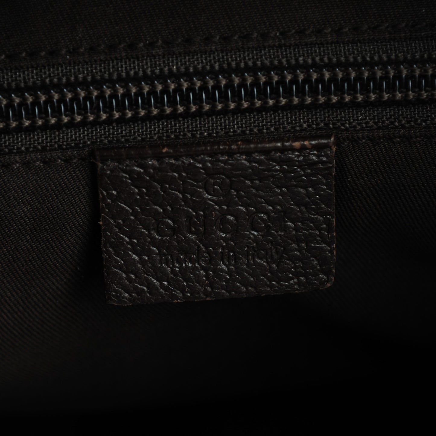 Monogram Web Medium Half Moon Hobo Dark Brown