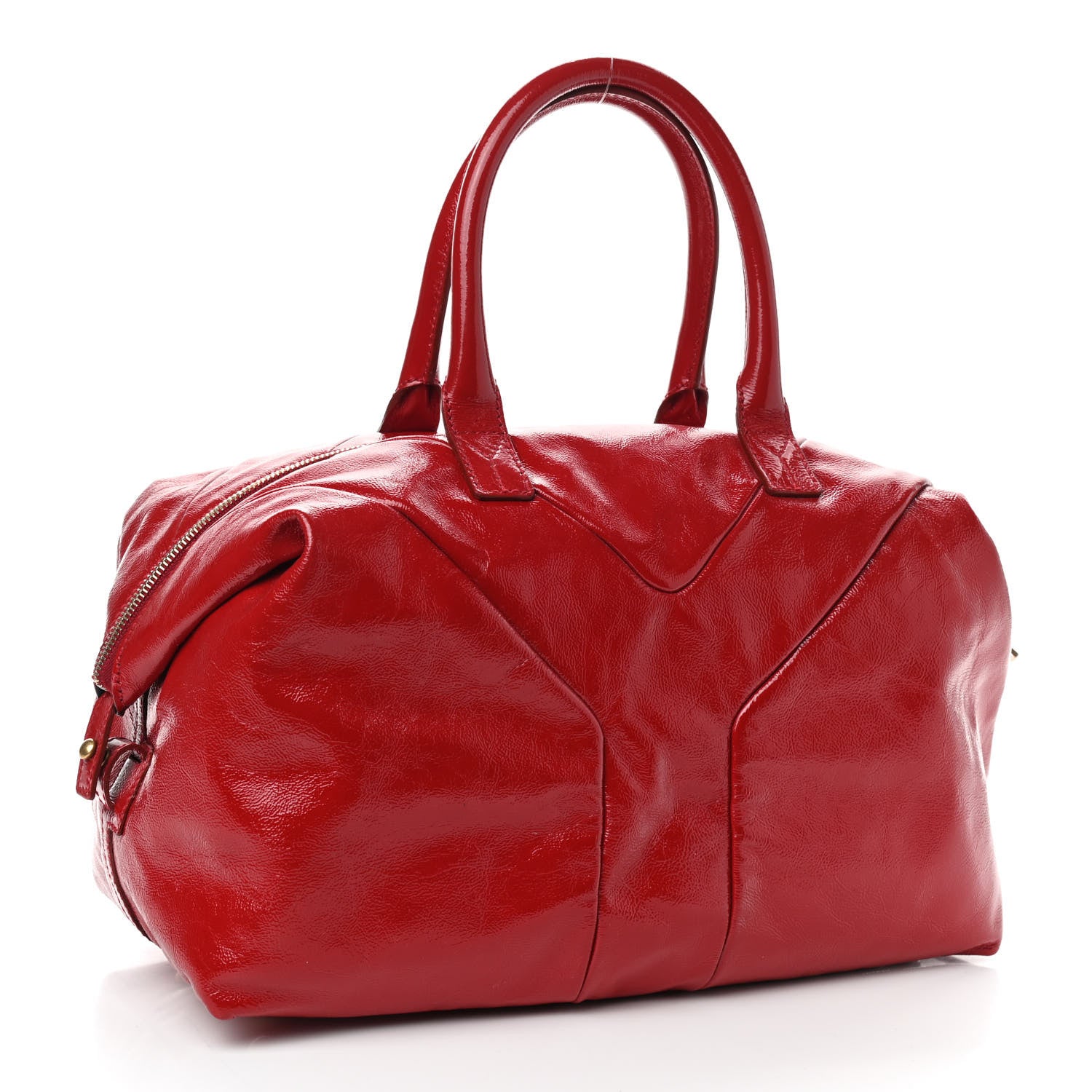 Saint Laurent Patent Easy Sac Red 2 of 8