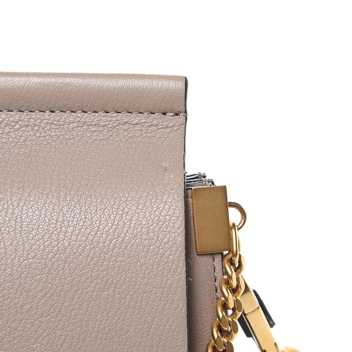 Chloe Goatskin Medium Faye Shoulder Bag Tan 13 of 15