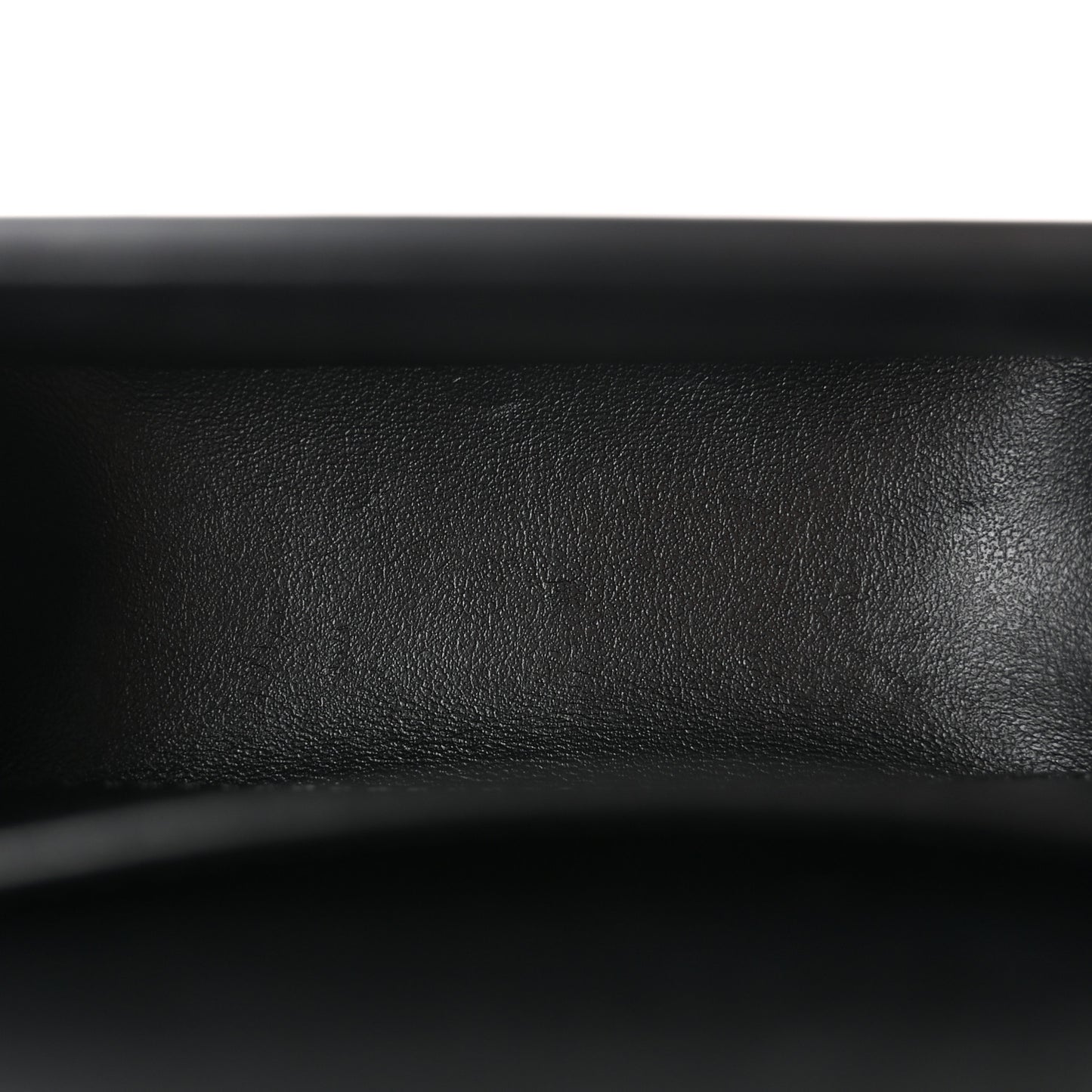 Shiny Calfskin Mini Chain Claude Black