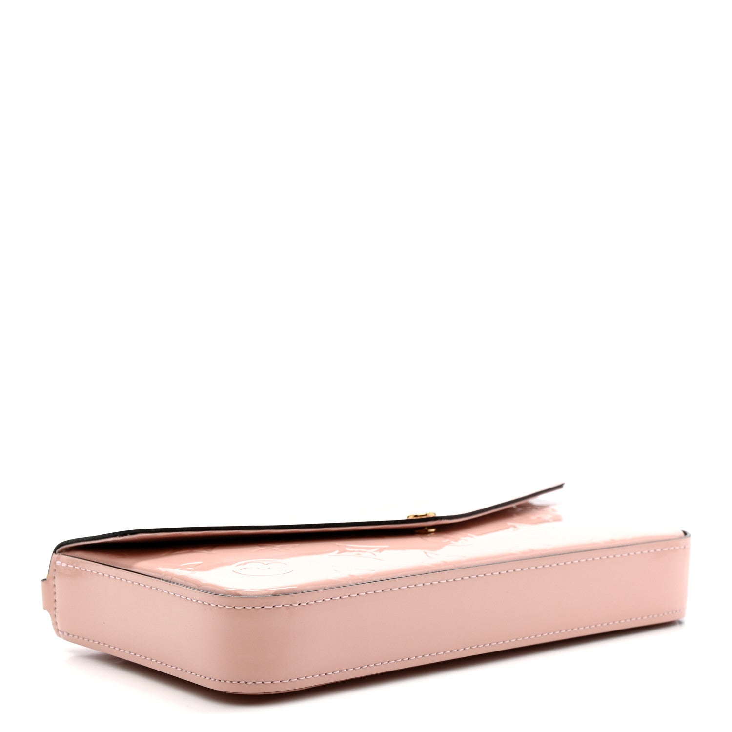 Louis Vuitton Vernis Felicie Chain Wallet Rose Ballerine 5 of 11