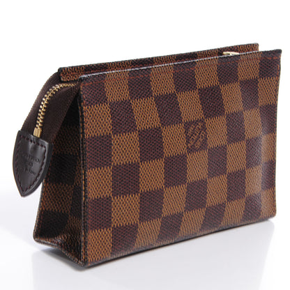 Louis Vuitton Damier Ebene Toiletry Pouch 15 3 of 7