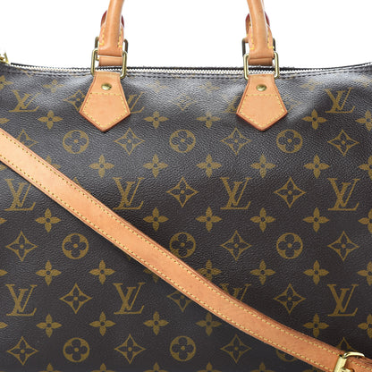 Louis Vuitton Monogram Speedy Bandouliere 35 8 of 22