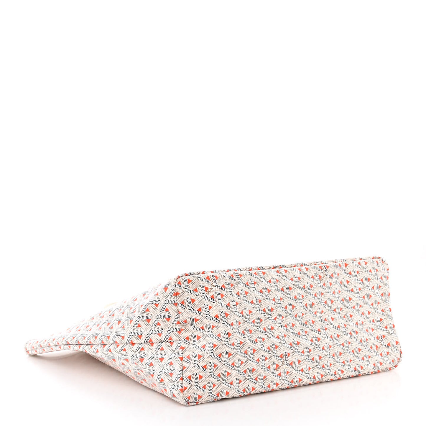 Goyardine Saint Louis Claire Voie PM White Orange