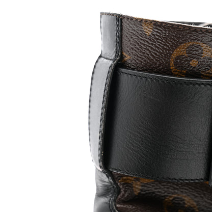Louis Vuitton Calfskin Monogram Wonderland Flat Ranger Boots 41 Black 10 of 10