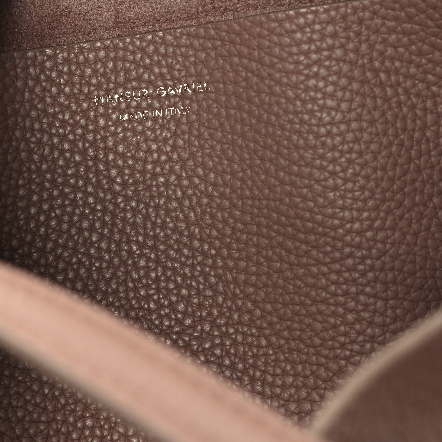 Mansur Gavriel Pebbled Calfskin Everyday Cabas Biscotto 6 of 9