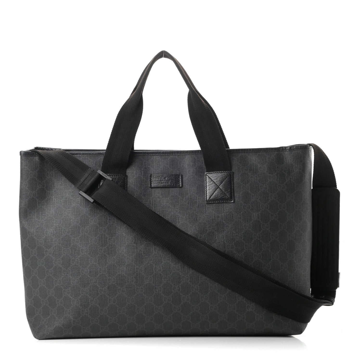 Gucci GG Plus Monogram Travel Bag Black 1 of 13