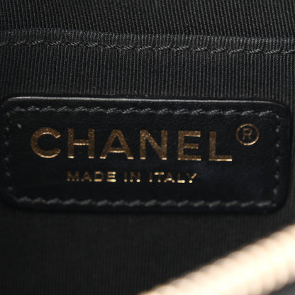 Chanel Lambskin Quilted Waist Bag Fanny Pack Black 6 of 10