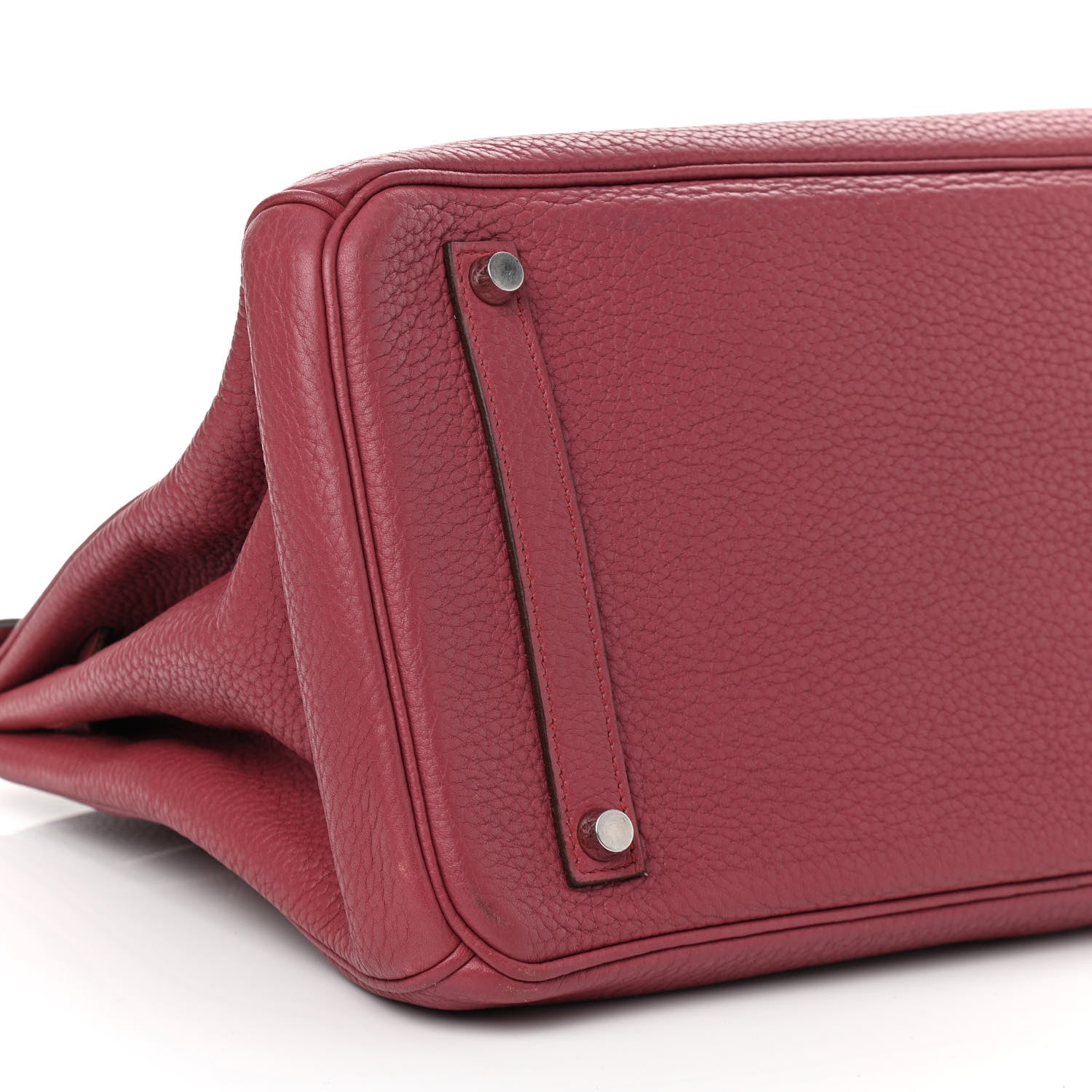 Hermes Taurillon Clemence Birkin 35 Bois de Rose 9 of 12