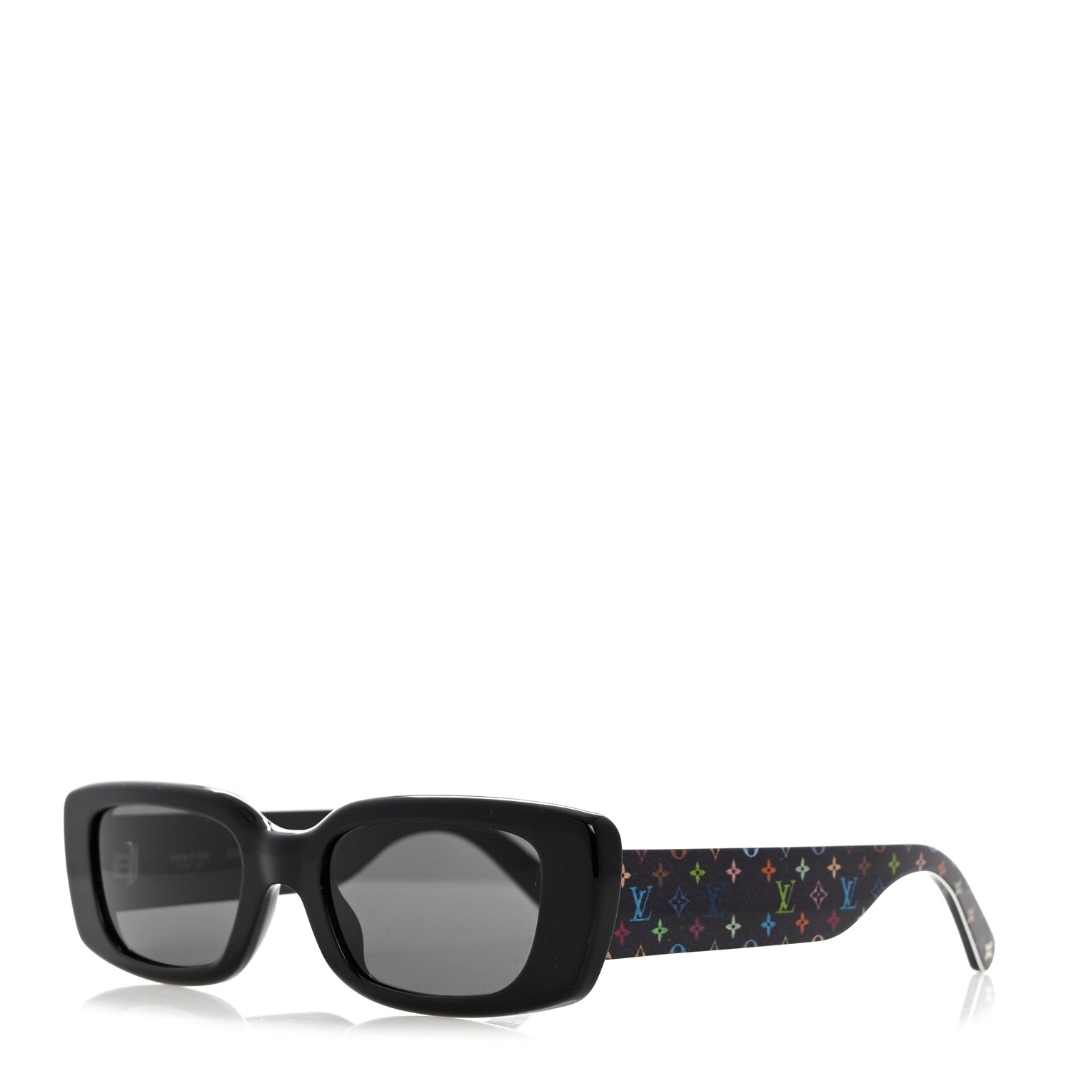 Louis Vuitton LV X TM Acetate Monogram Multicolor Sunglasses Z2709W Black 1 of 7