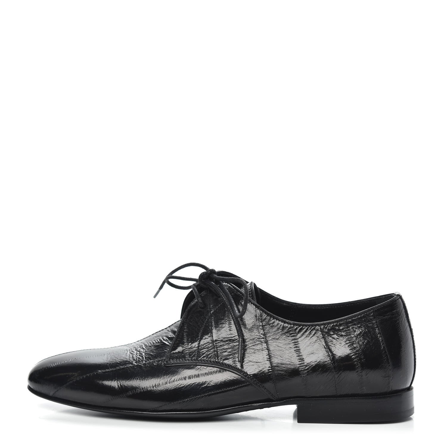 Saint Laurent Eel Lace Up Oxfords 36 Black 1 of 9