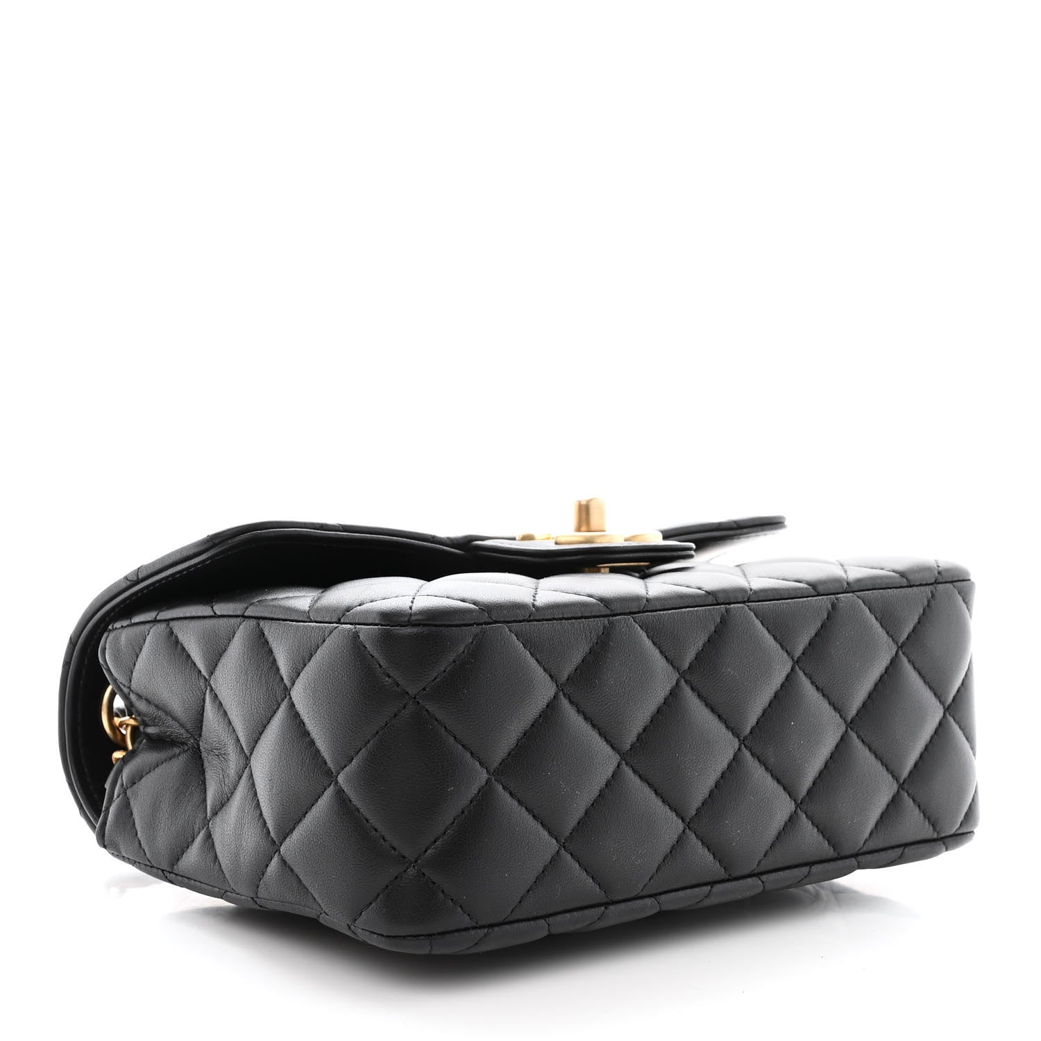 Chanel Lambskin Quilted Casino Chips Mini Flap Black 4 of 11