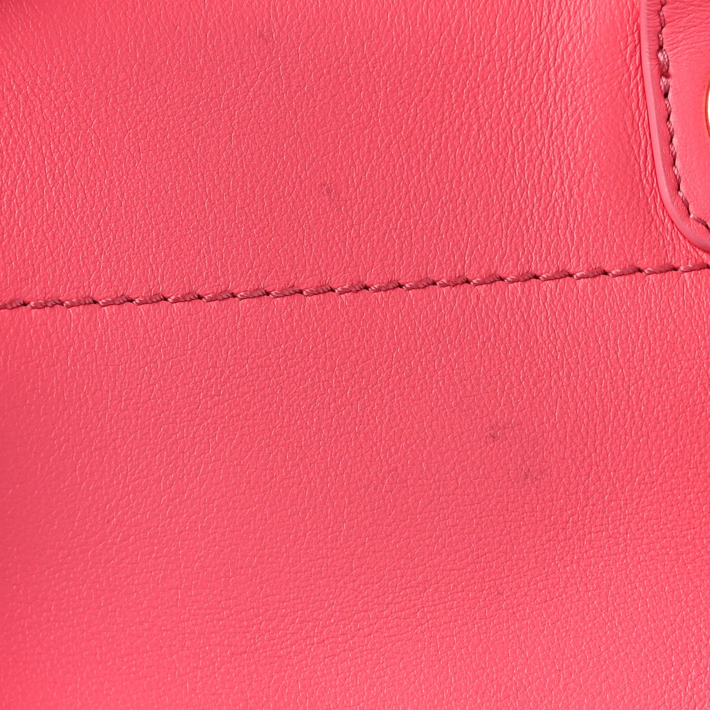 Calfskin Medium Deauville Tote Coral Pink
