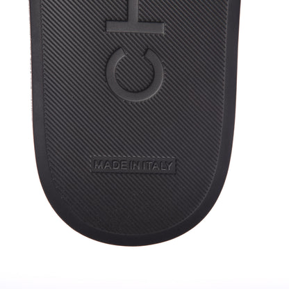 Chanel Lambskin Quilted CC Mules Sandals 37 Black 6 of 9