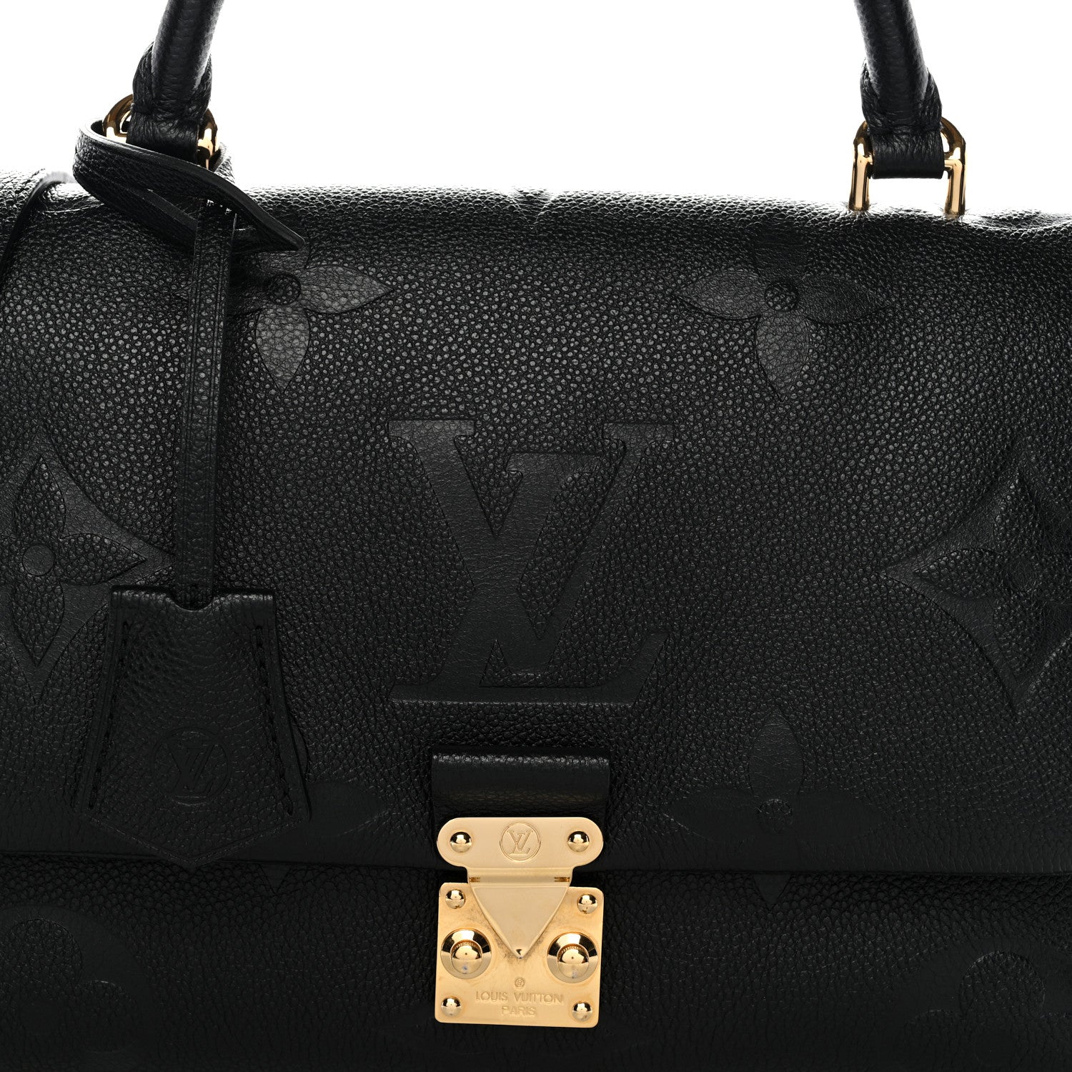 Louis Vuitton Empreinte Monogram Giant Madeleine MM Black 7 of 10