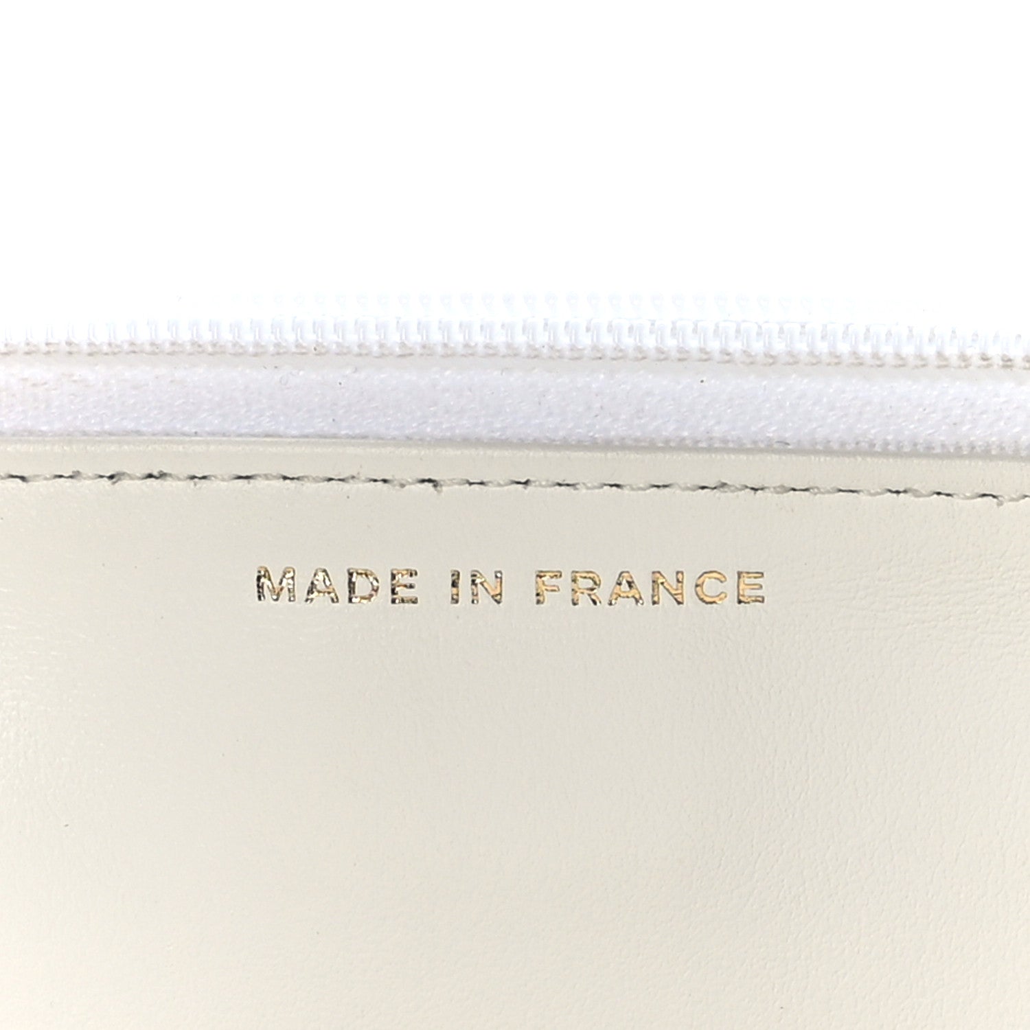 Chanel Caviar Quilted Wallet On Chain WOC White 7 of 9