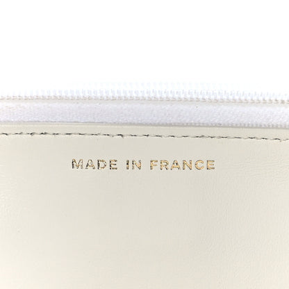 Chanel Caviar Quilted Wallet On Chain WOC White 7 of 9