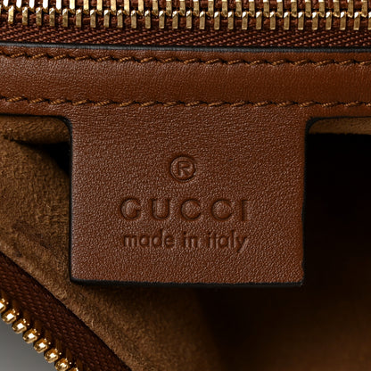 Gucci GG Supreme Monogram Large Linea A Hobo Light Brown 6 of 11