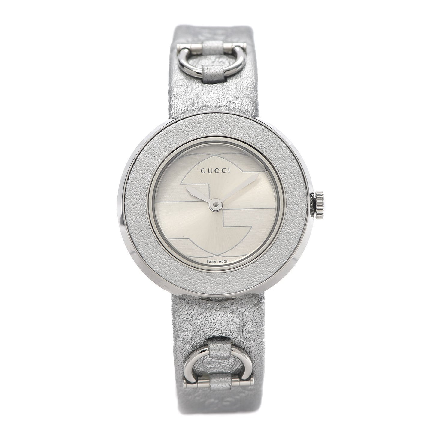 Stainless Steel Calfskin 27mm U-Play Quartz Watch