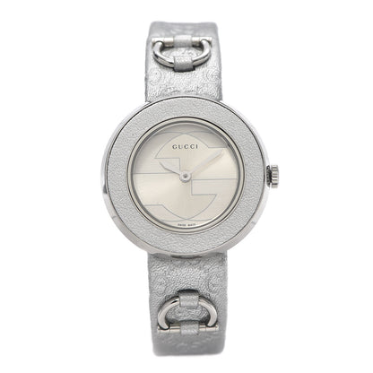 Gucci Stainless Steel Calfskin 27mm U-Play Quartz Watch 1 of 6
