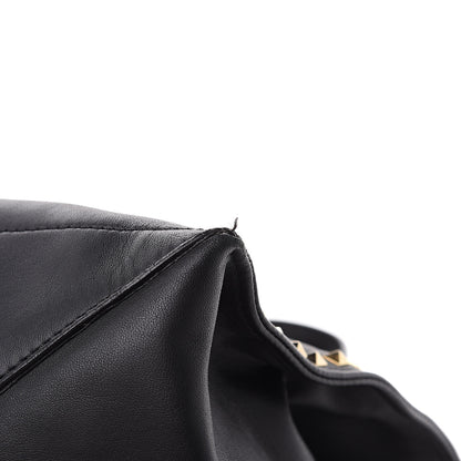 Valentino Garavani Nappa Medium Rockstud Soft Tote Black 7 of 14