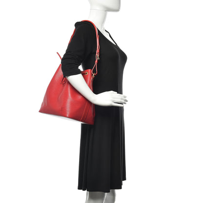 Louis Vuitton Epi Petit Noe Castillan Red 2 of 12