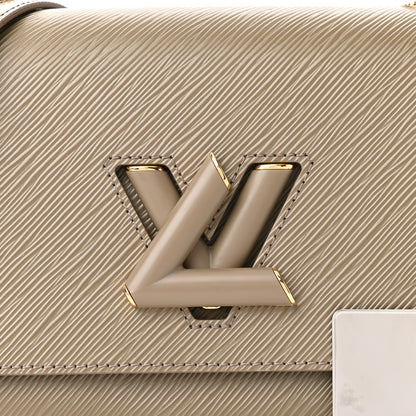 Louis Vuitton Epi Twist Shoulder Bag MM Smokey Brown 7 of 10