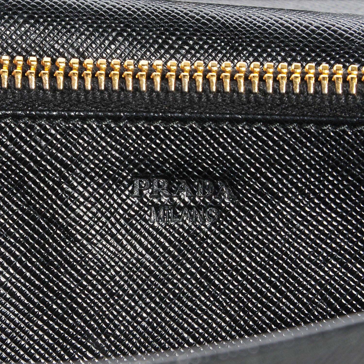 Prada Saffiano Mini Crossbody Bag Black 6 of 9