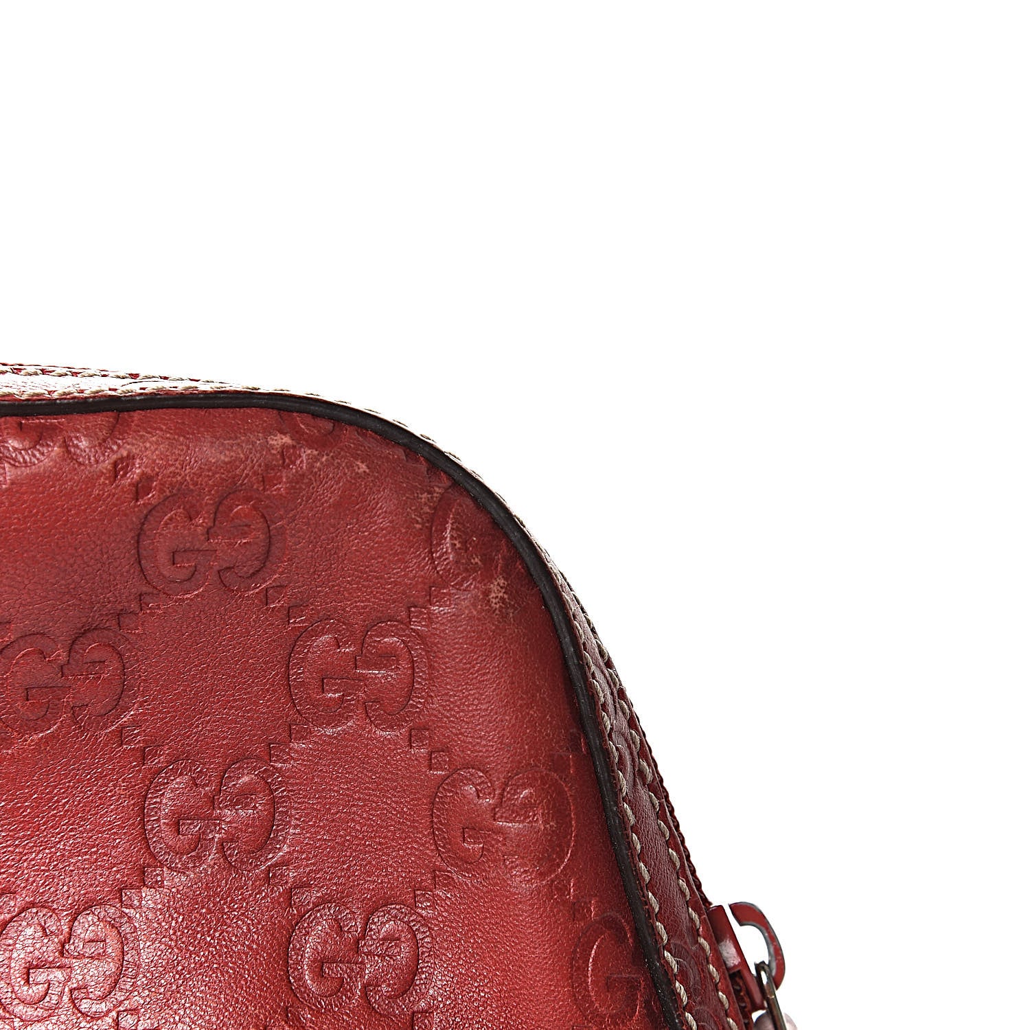 Gucci Guccissima GG Cosmetic Case Red 14 of 16