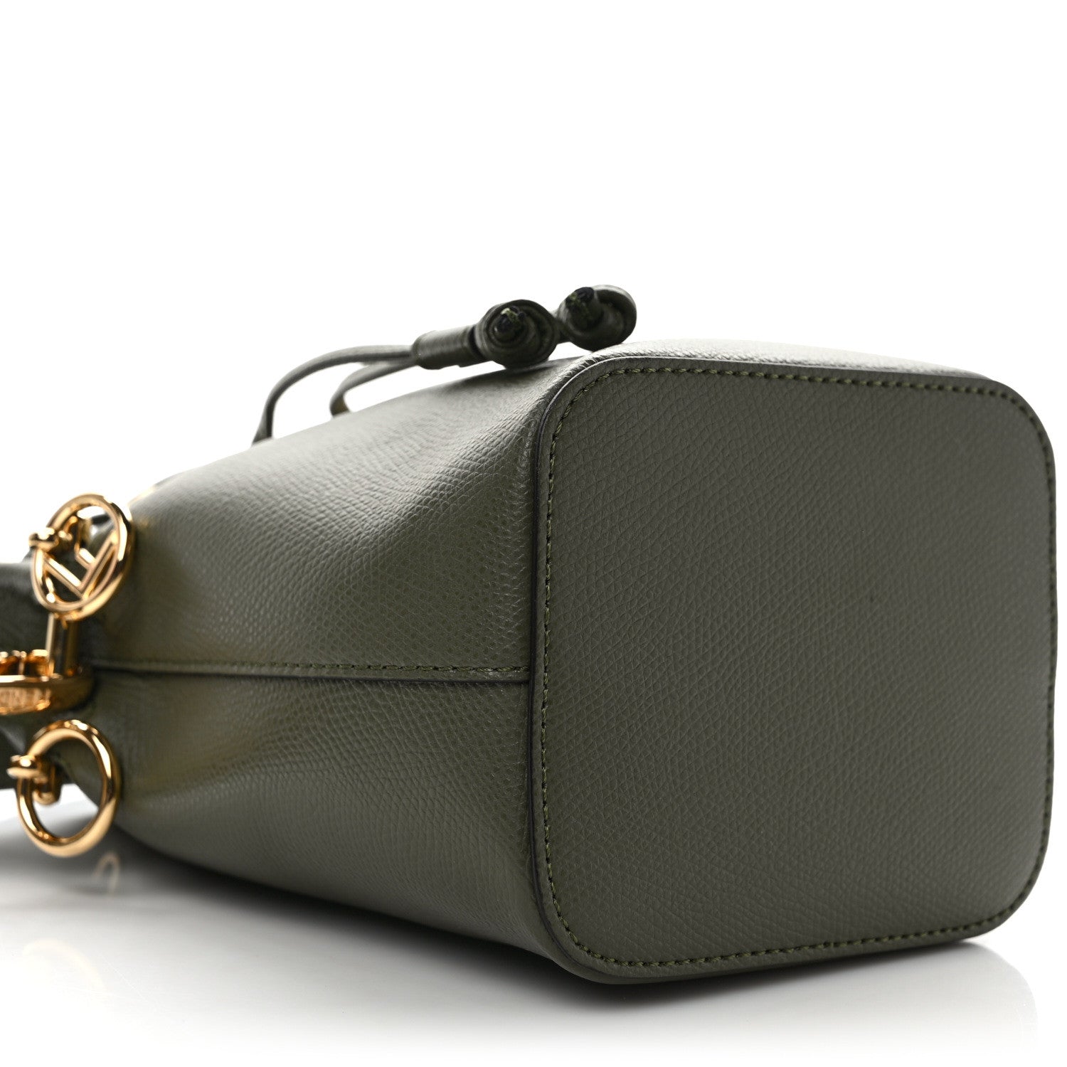 Fendi Vitello Cruise F is Fendi Mini Mon Tresor Bucket Bag Asparago 8 of 9