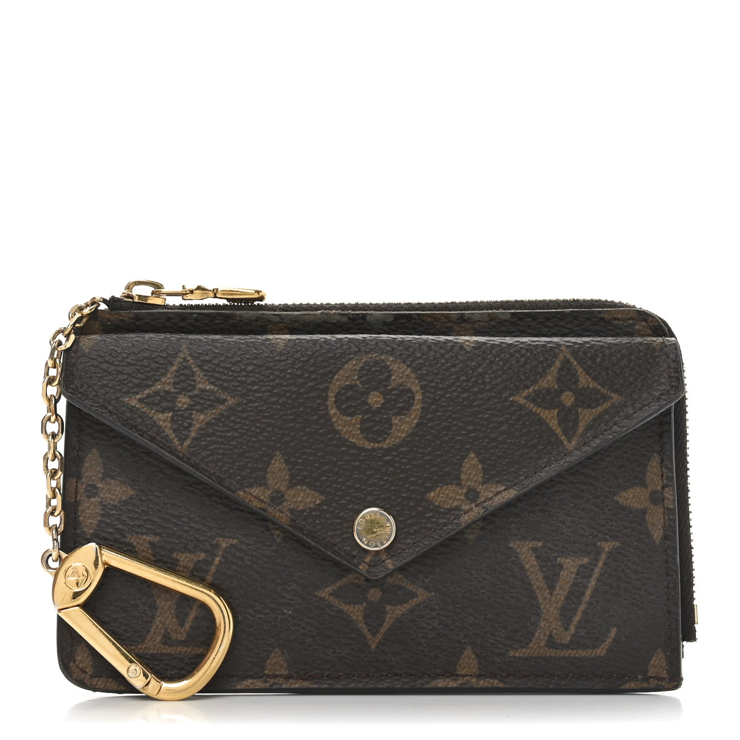 Louis Vuitton Monogram Recto Verso Card Holder Black 1 of 7