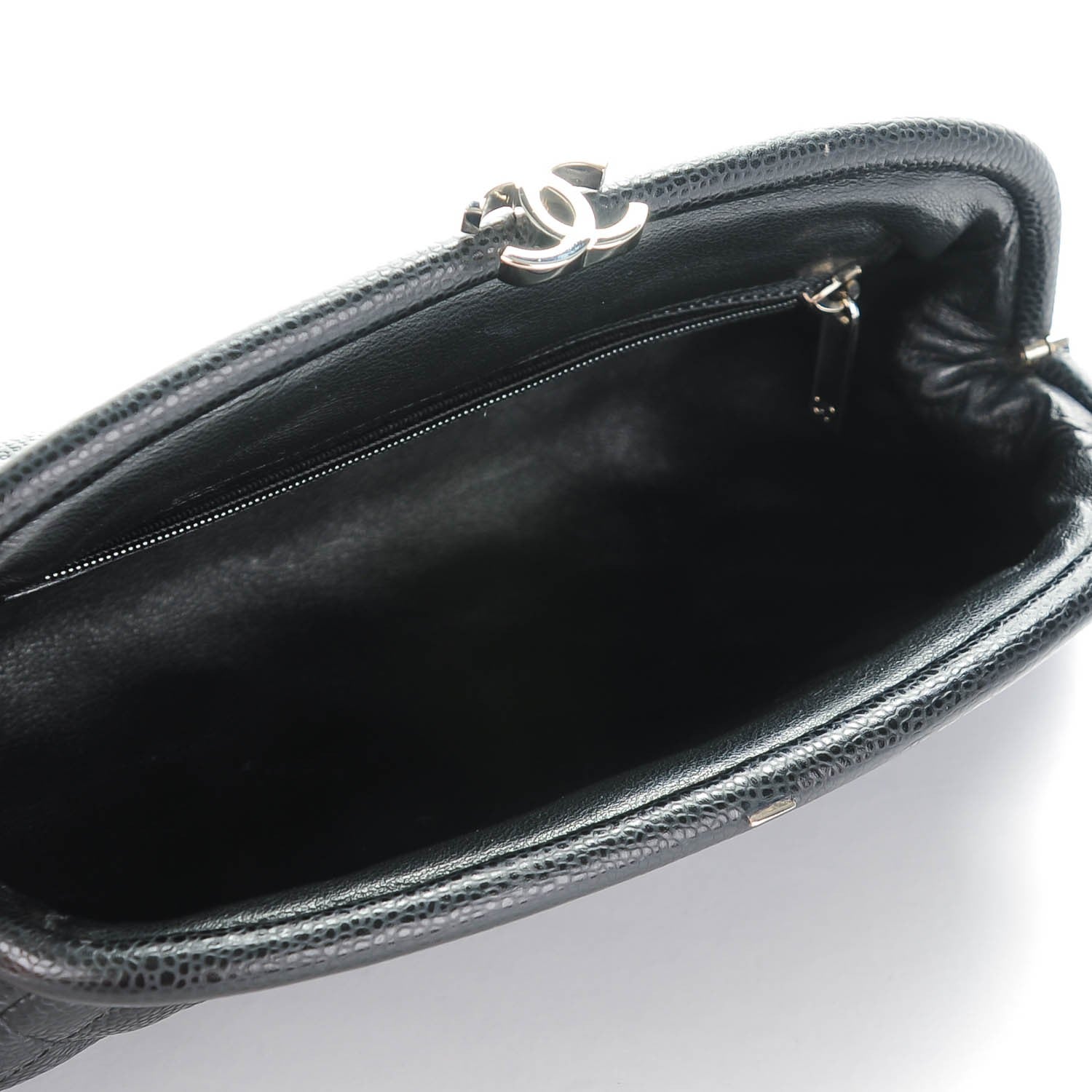 Chanel Caviar Quilted Timeless Clutch Black 5 of 7