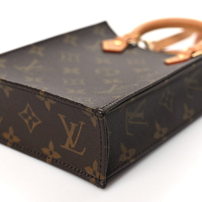 Louis Vuitton Monogram Petit Sac Plat 9 of 10