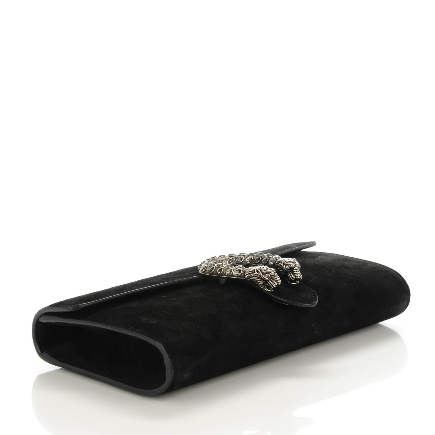 Gucci Suede Dionysus Clutch Nero Black 4 of 7