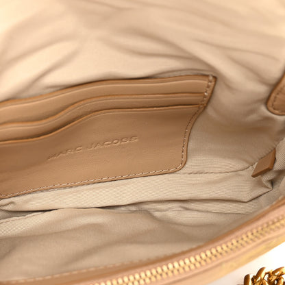 Marc Jacobs Lambskin Quilted J Marc Mini Shoulder Bag Camel 5 of 9
