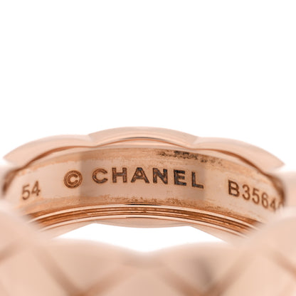 Chanel 18K Beige Gold Small Coco Crush Ring 54 7 4 of 5