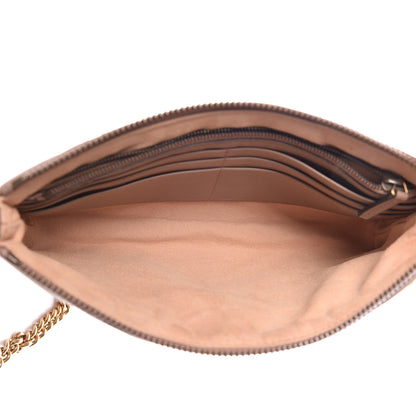 Gucci Calfskin Matelasse Mini GG Marmont Chain Bag Porcelain Rose 5 of 10