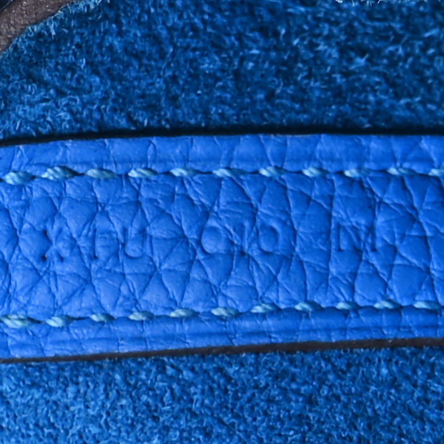 Hermes Taurillon Clemence Picotin Lock 22 MM Bleu Royal 7 of 10