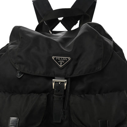 Prada Nylon Vela Medium Backpack Black 8 of 21