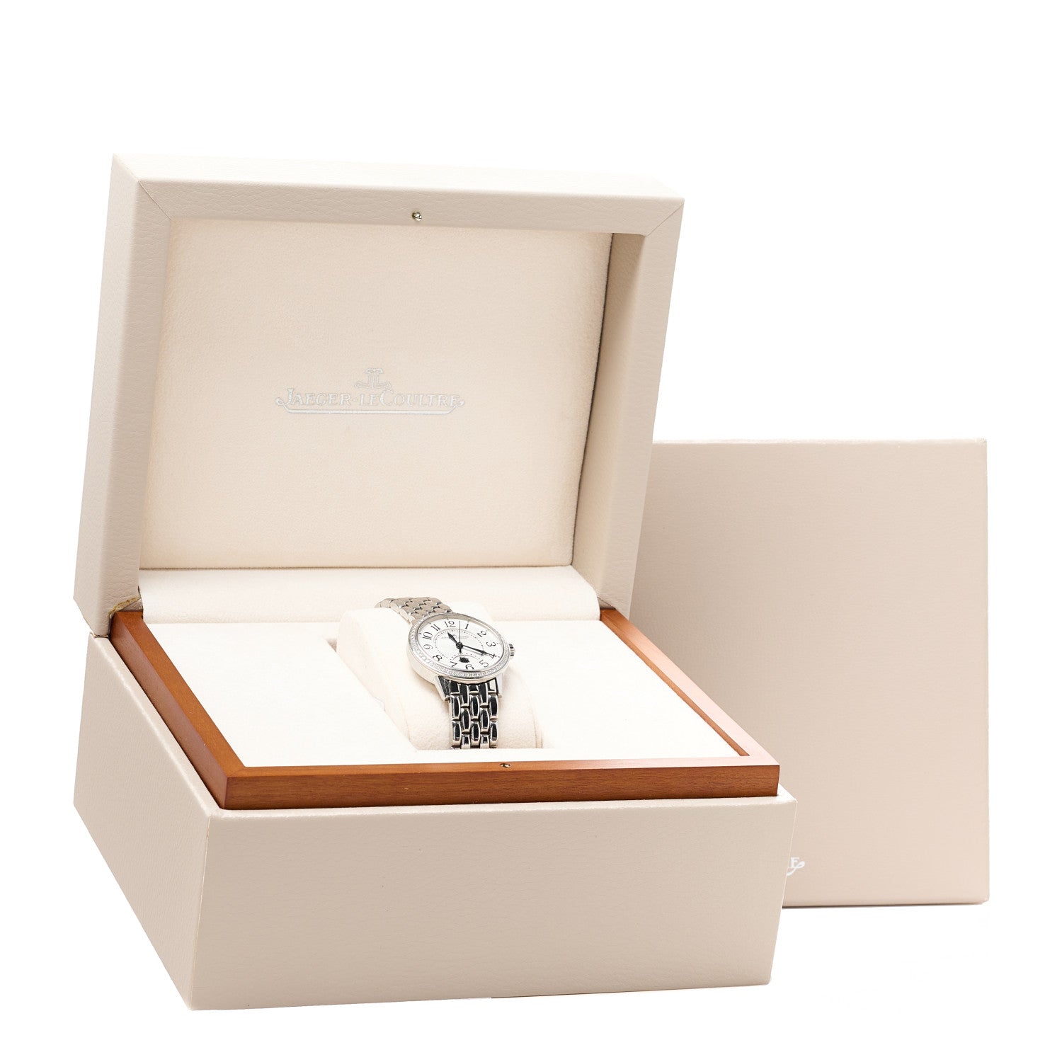 Jaeger-LeCoultre Stainless Steel Diamond Bezel 29mm Rendez-Vous Day & Night Automatic Watch 346.5.56.S 5 of 5