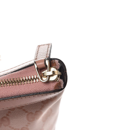 Gucci Crystal Monogram Medium Abbey Tote Blush 8 of 9