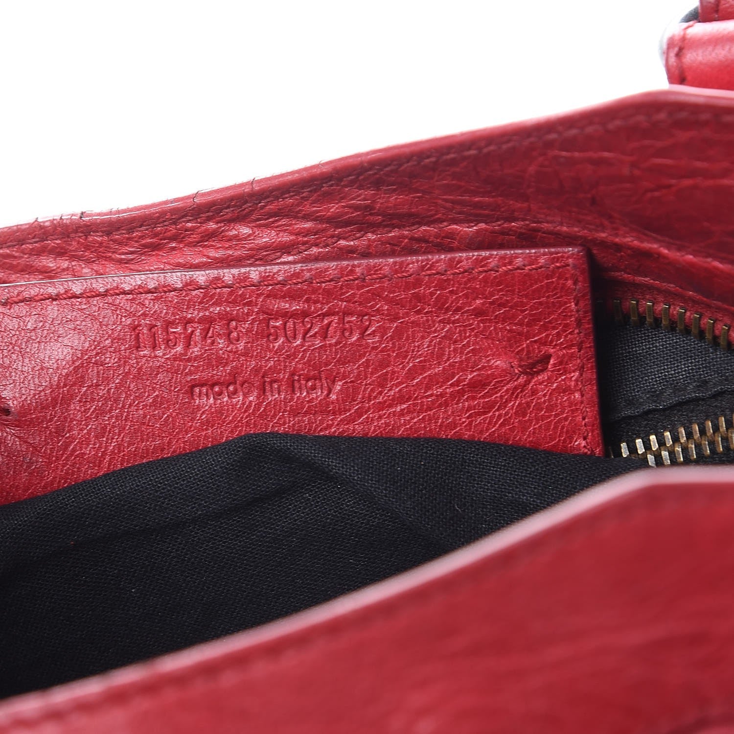 Balenciaga Agneau Classic Hardware City Rubisse 7 of 25