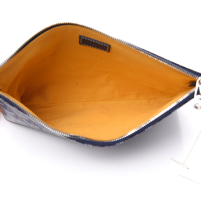 Goyard Goyardine Senat Pochette MM Navy 5 of 7