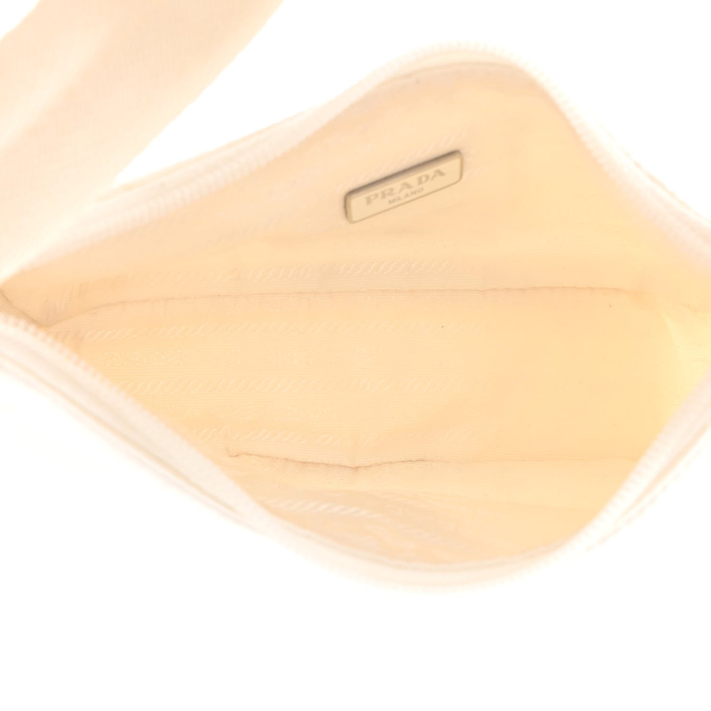 Tessuto Nylon Mini Re-Edition 2000 Bag White