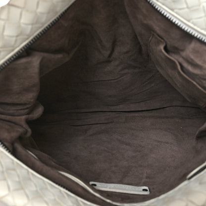 Bottega Veneta Nappa Intrecciato Medium Convertible Tote White 5 of 10