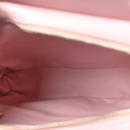 Chanel Tweed Zip Tote Pink White 5 of 10