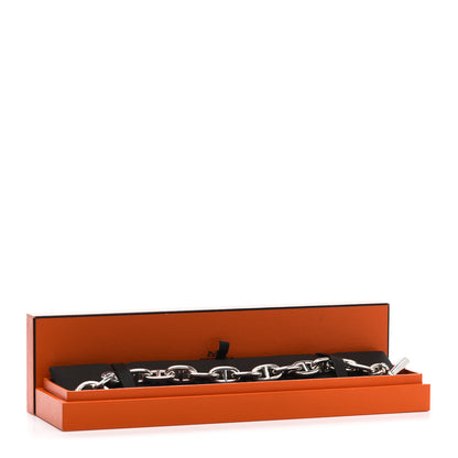 Hermes Sterling Silver MM Chaine d'Ancre Bracelet 5 of 5