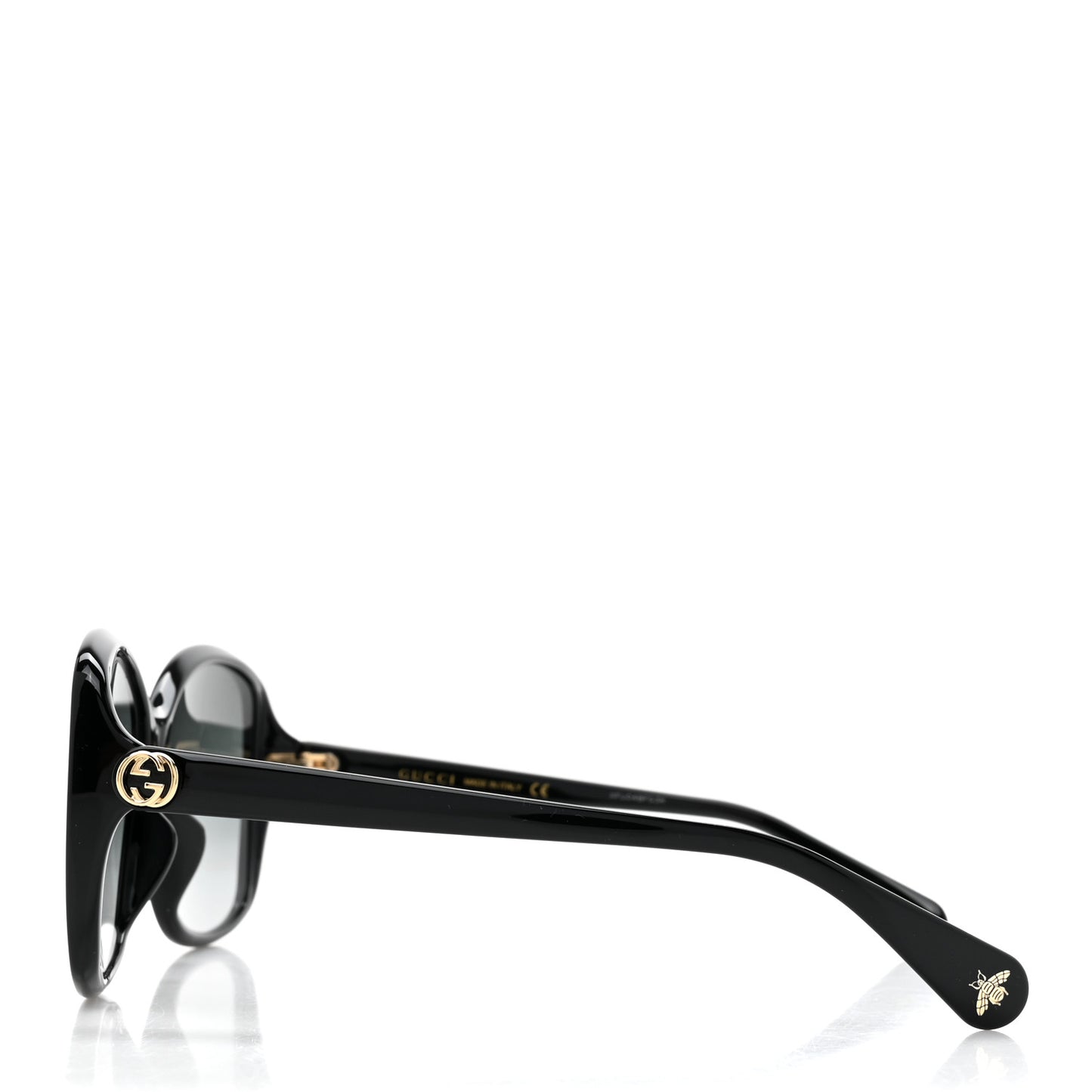 Acetate Square Frame Sunglasses GG0950SA Black