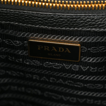 Prada Vitello Phenix Tote Bag Black 6 of 10